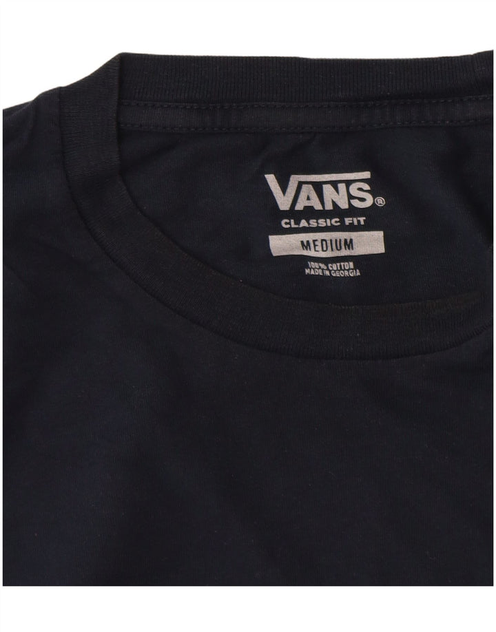 T-shirt da uomo Vans Classic Fit, vestibilità media, in cotone blu navy