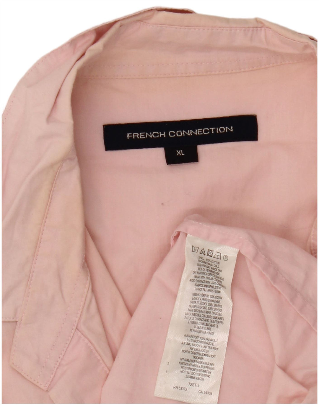 Camicetta oversize senza maniche da donna French Connection UK 18 XL Rosa