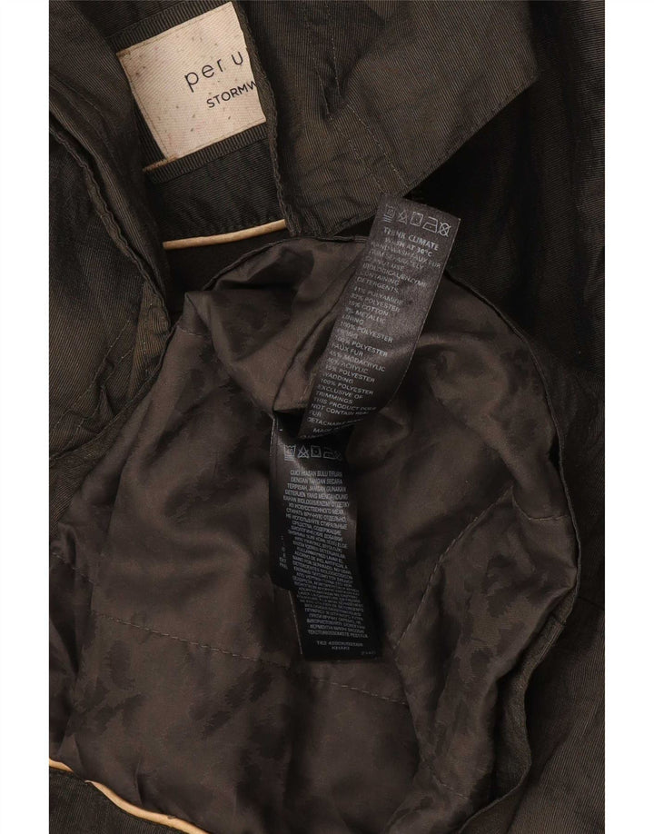 Giacca militare con cappuccio Marks & Spencer da donna Per Una UK 10 Small Khaki