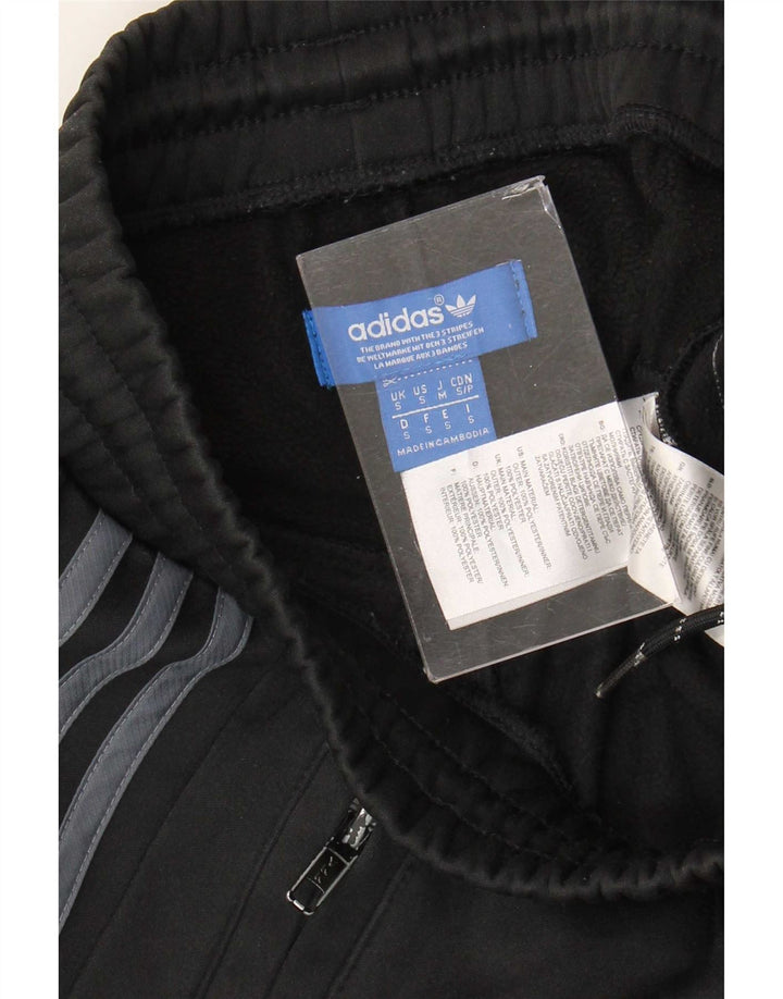 Pantaloni da tuta da uomo Adidas Joggers piccoli in poliestere nero