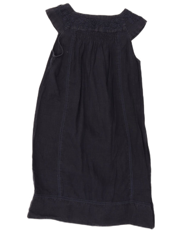 Abito a trapezio senza maniche da donna Zara UK 12 blu navy medio