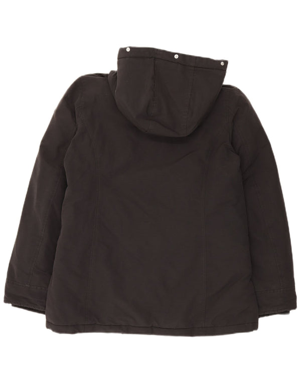 Giacca Parka con cappuccio da bambina Champion 13-14 anni XL in cotone nero