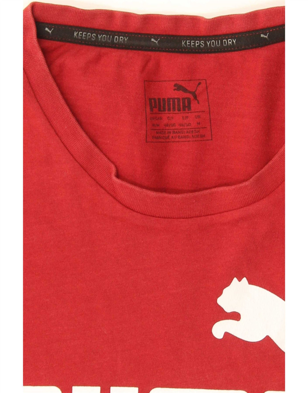 Maglietta grafica da uomo Puma Top rossa media