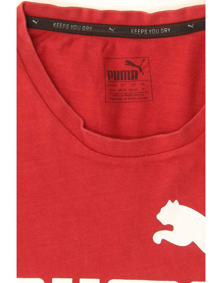 Maglietta grafica da uomo Puma Top rossa media