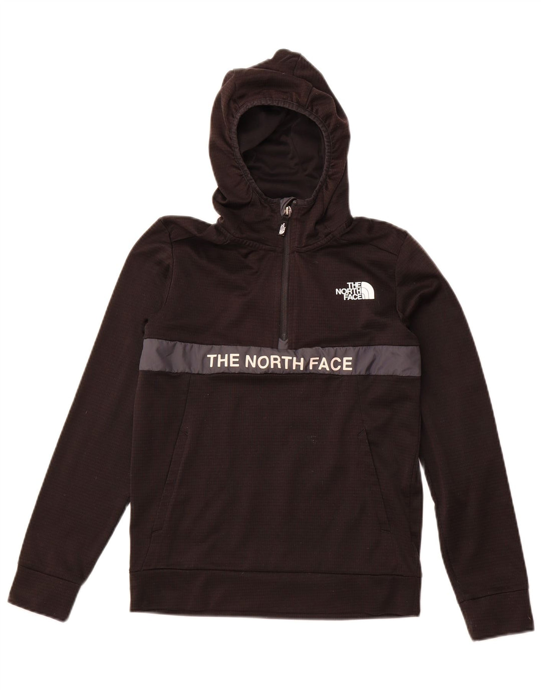 Maglione con cappuccio grafico per ragazzi THE NORTH FACE 14-15 anni XL Nero