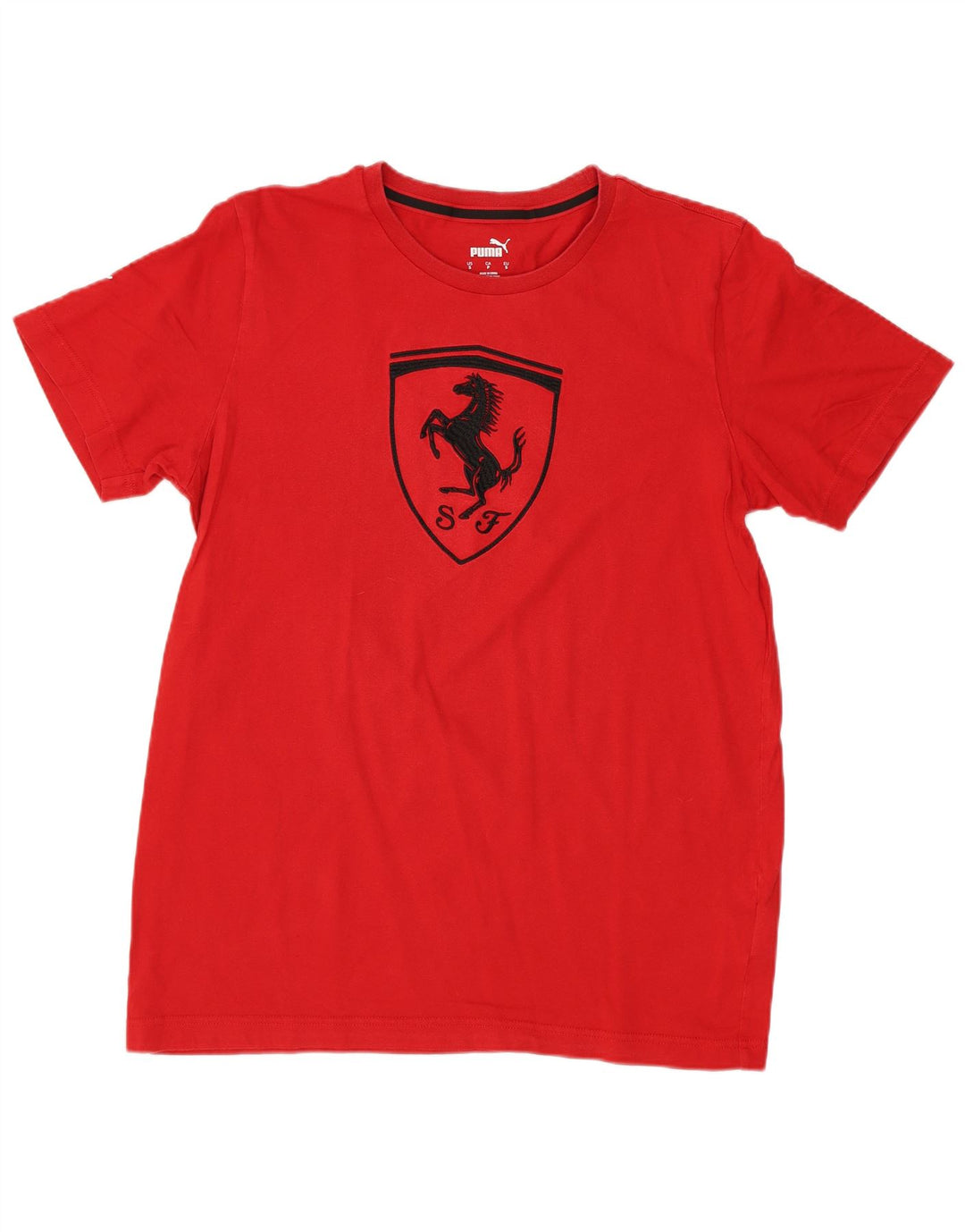 T-shirt grafica PUMA da uomo Ferrari piccola rossa