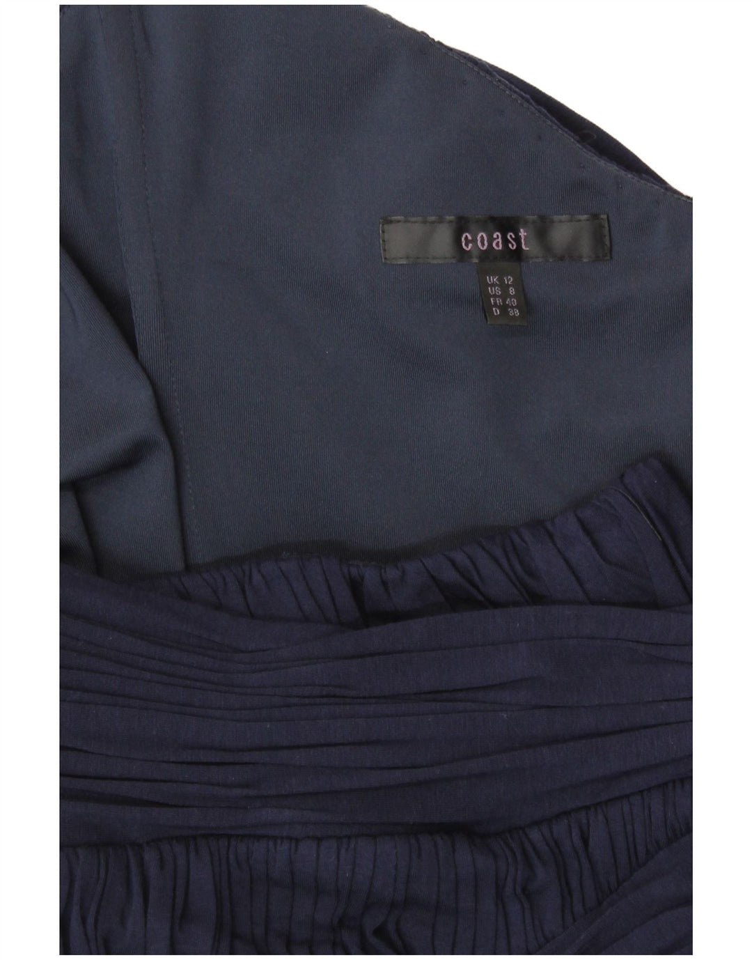 Abito maxi da donna Coast UK 12 blu navy medio