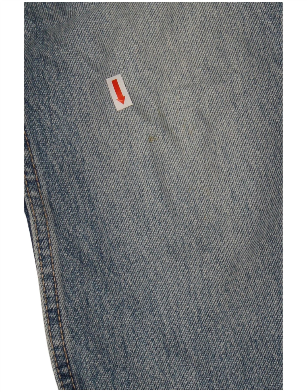 Jeans dritti da donna ZARA EU 34 2XS W24 L30 cotone blu