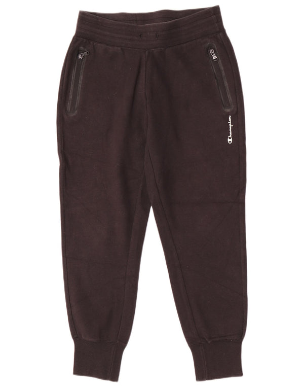 Pantaloni da tuta da donna Champion Joggers UK 8 Small Cotone nero