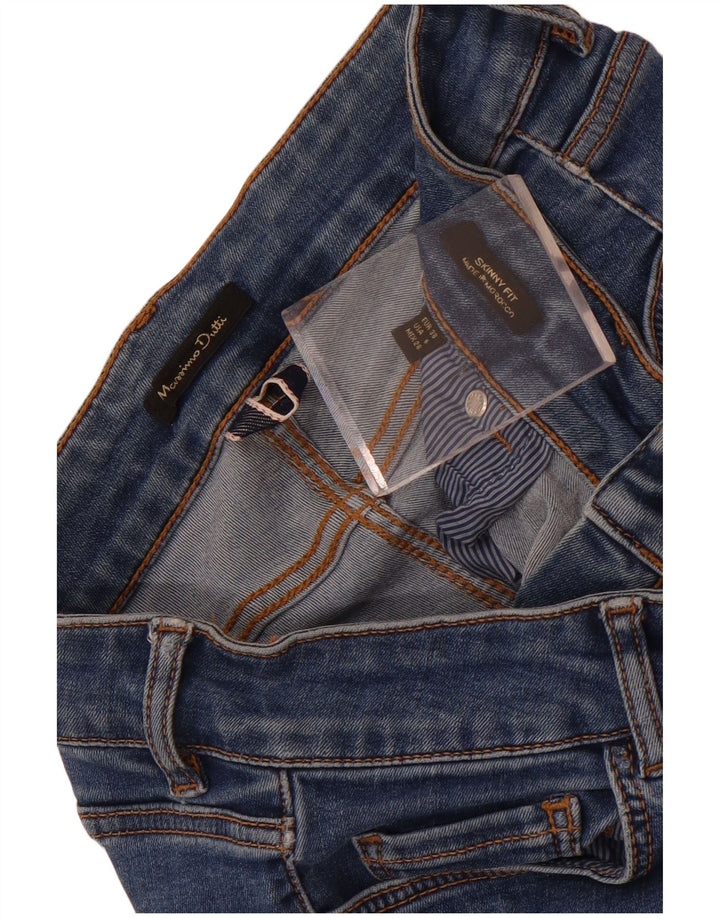 Jeans skinny da donna Massimo Dutti EU 38 Small W28 L28 Blu