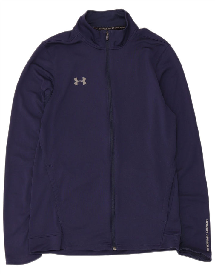 Giacca da tuta da donna Under Armour UK 12 poliestere medio blu navy
