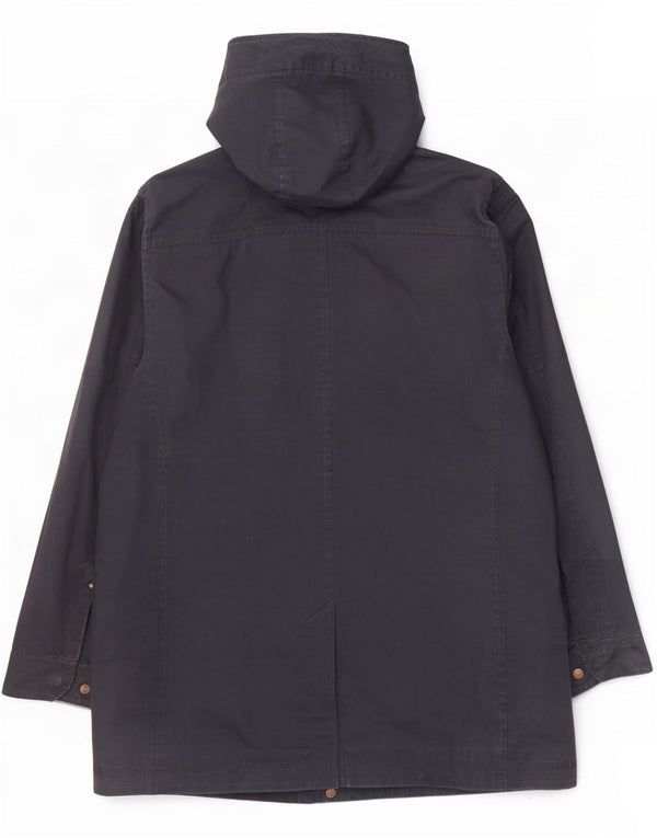 Cappotto giacca a vento con cappuccio da uomo Timberland UK 44 2XL Cotone blu navy