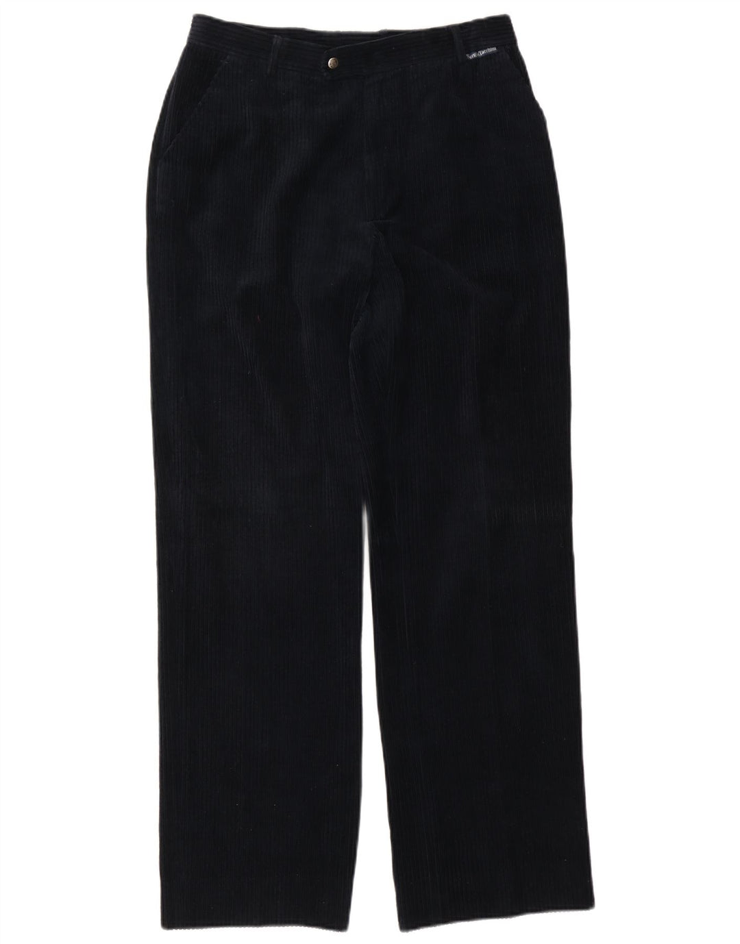 Pantaloni da uomo in velluto a coste Sergio Tacchini IT 50 Large W32 L32 Blu Navy