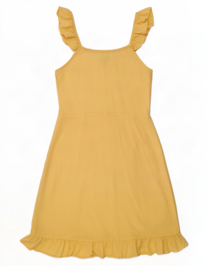 Vestito estivo da donna French Connection UK 8 piccolo giallo modal