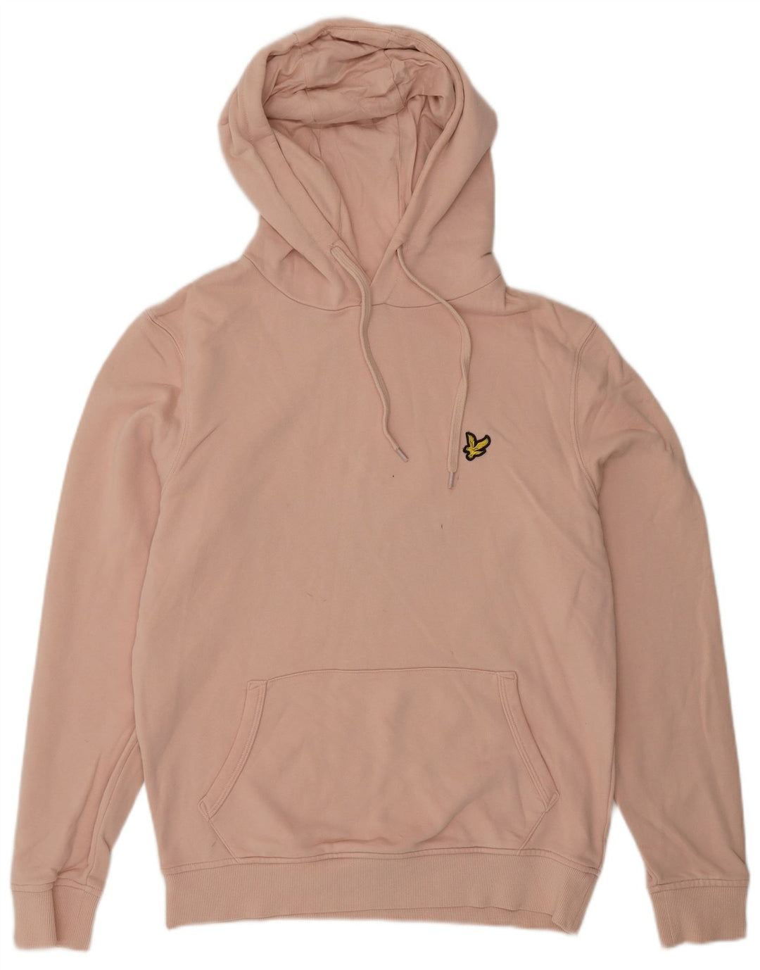 Felpa con cappuccio da uomo Lyle & Scott in cotone rosa medio