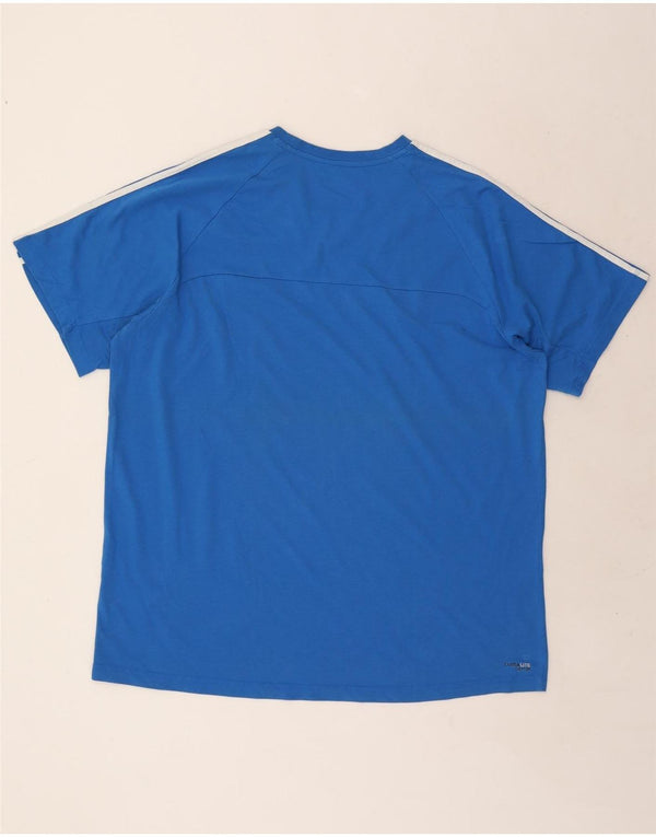 T-shirt da uomo Adidas Top 2XL in cotone blu