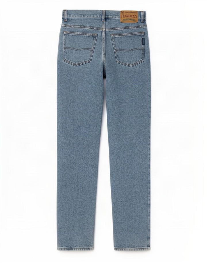 Jeans dritti da uomo Sergio Tacchini W32 L32 Blu