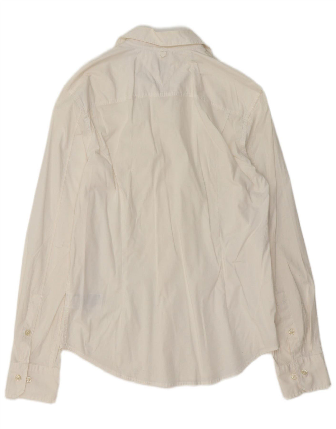 Camicia da uomo Tommy Hilfiger in cotone bianco sporco medio