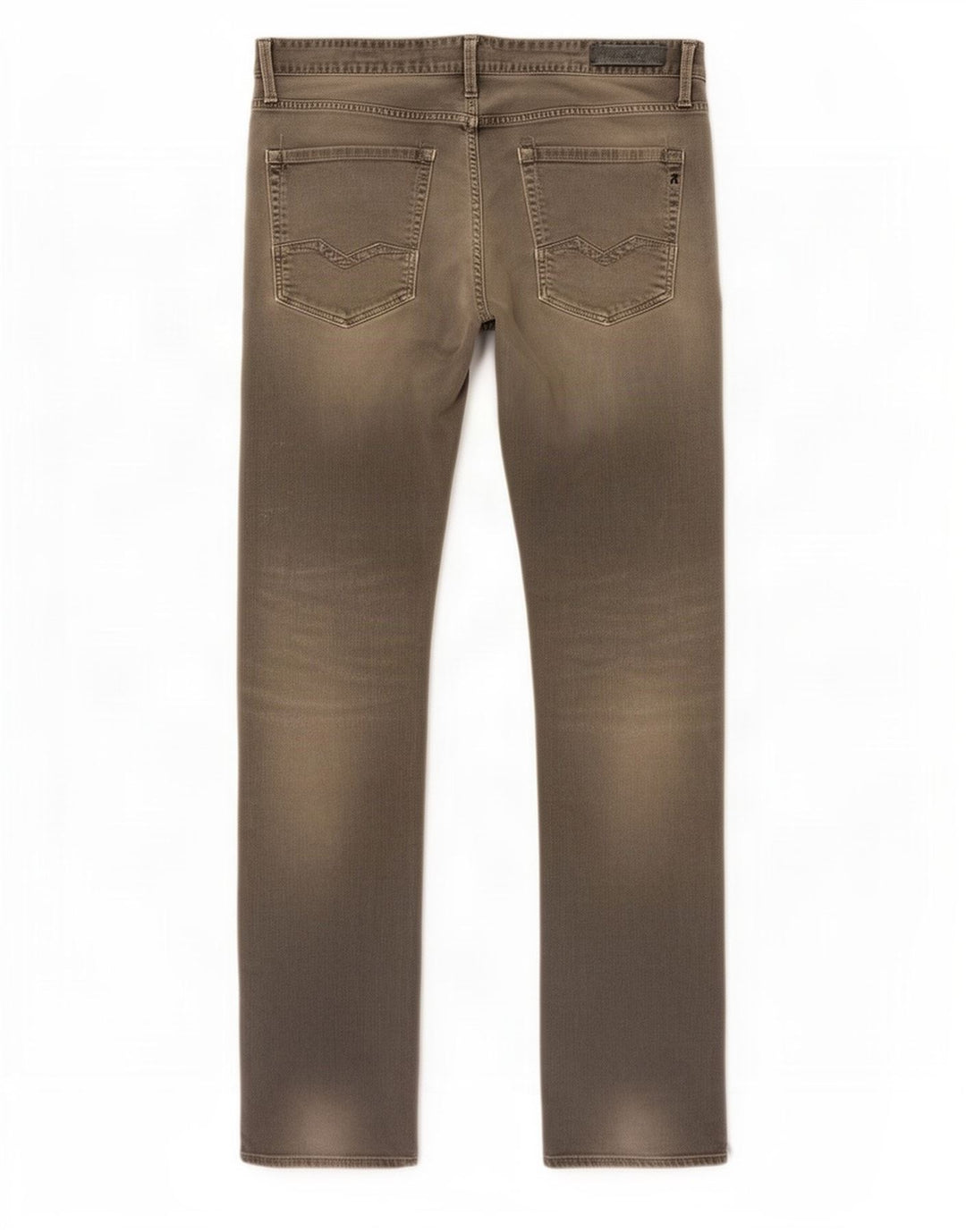 Replay Jeans Waitom Slim da Uomo W36 L36 Cotone Grigio