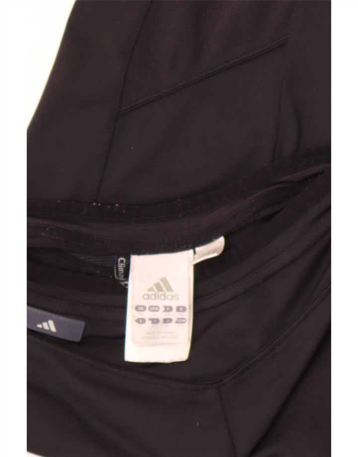 Leggings Adidas Climacool Capri da donna UK 10 Small Nero Poliammide