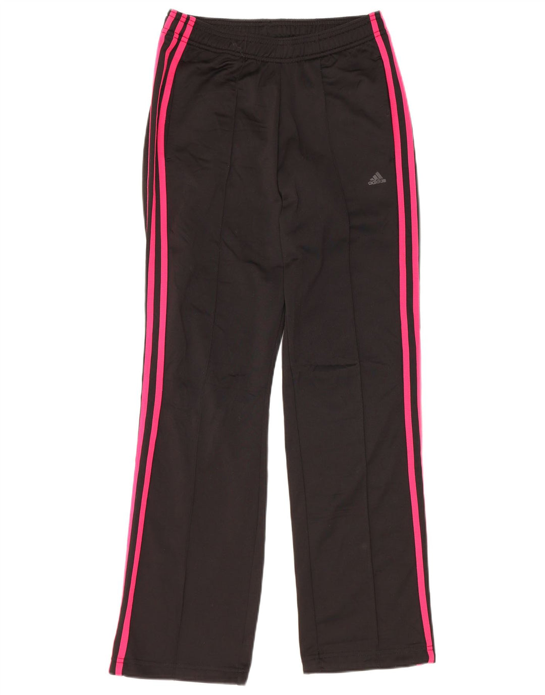 Pantaloni della tuta da donna Adidas UK 4/6 XS poliestere nero