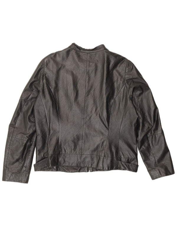 Giacca In Pelle Donna Conbipel IT 48 XL Nera