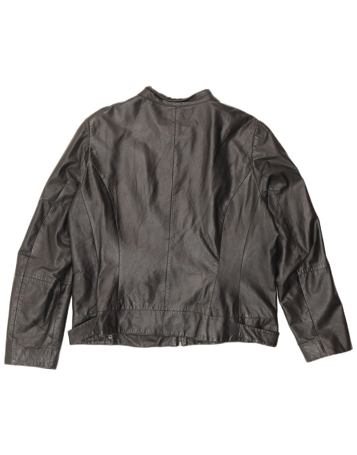 Giacca In Pelle Donna Conbipel IT 48 XL Nera