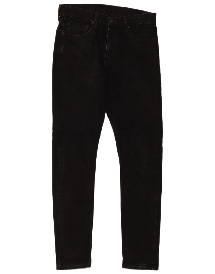 Jeans Levi's da uomo 512 slim affusolati W32 L34 cotone nero