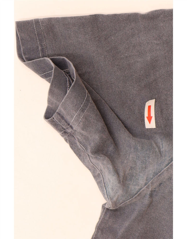 T-shirt da uomo Timberland Top in cotone grigio medio