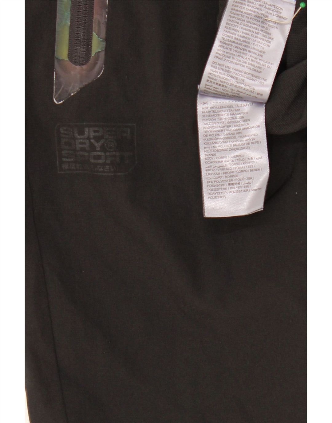 Pantaloni da tuta da donna SUPERDRY grandi W32 L27 poliestere nero