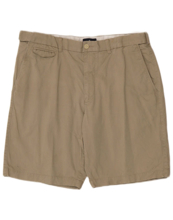 Pantaloncini chino da uomo Marks & Spencer W38 XL in cotone beige