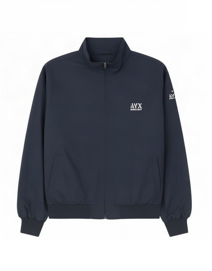 Giubbotto bomber da uomo Avirex UK 44 2XL poliestere blu navy