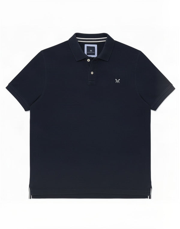 Crew Clothing Polo da uomo 2XL in cotone blu navy