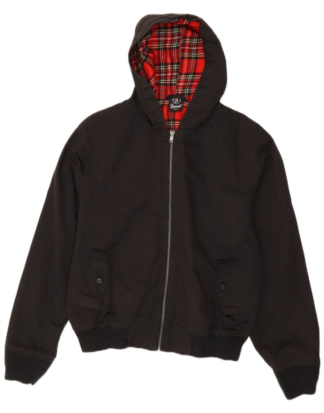 Giubbotto bomber con cappuccio da uomo BRANDIT UK 38 medio nero poliestere