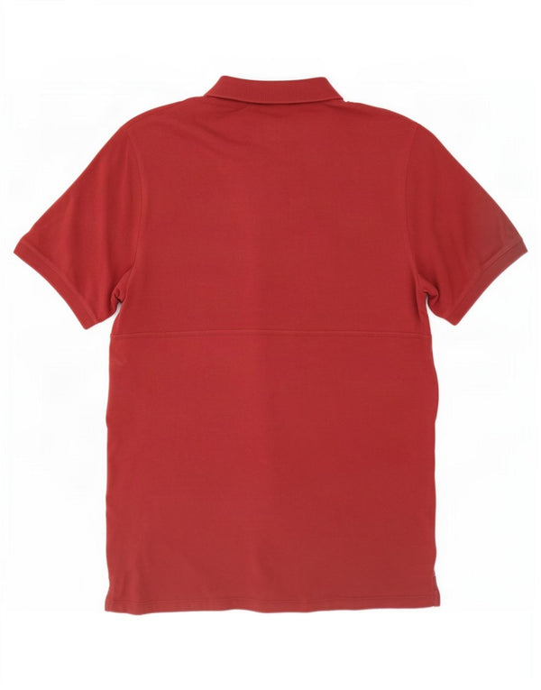 Polo da uomo Lyle & Scott grande in cotone marrone