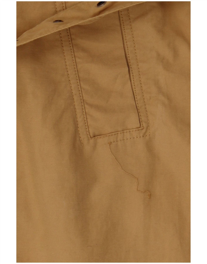Trench doppiopetto da donna Fat Face UK 16 grande cotone beige