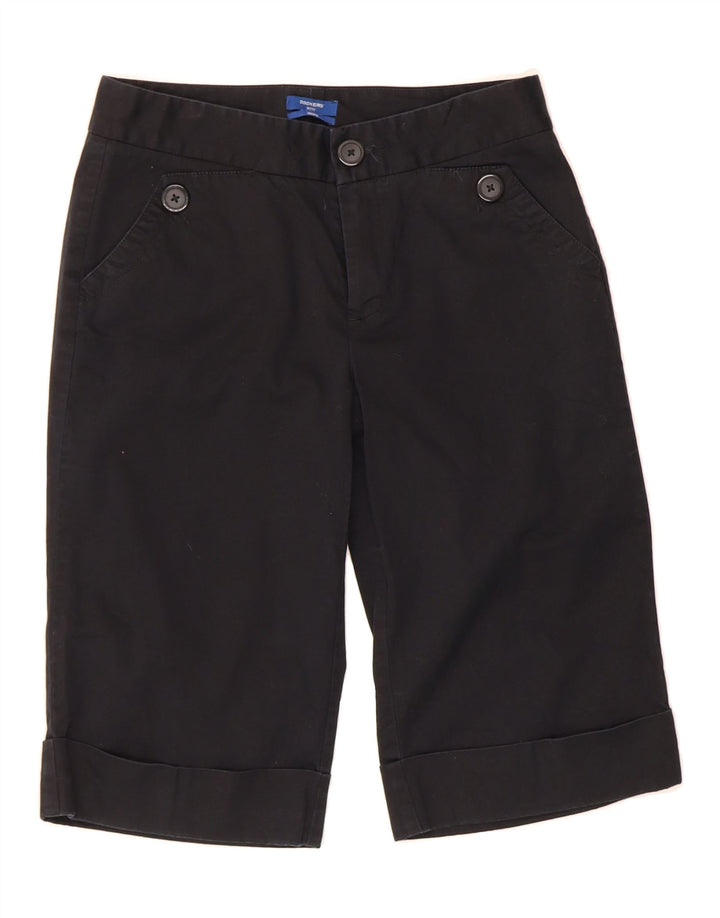 DOCKERS Womens Petit Bermuda Shorts US 6 Medium W28 Black Cotton Vintage Dockers and Second-Hand Dockers from Messina Hembry 