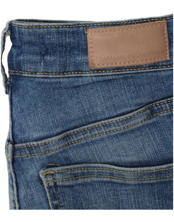 Jeans skinny effetto invecchiato Zara da donna W26 L26 Blu