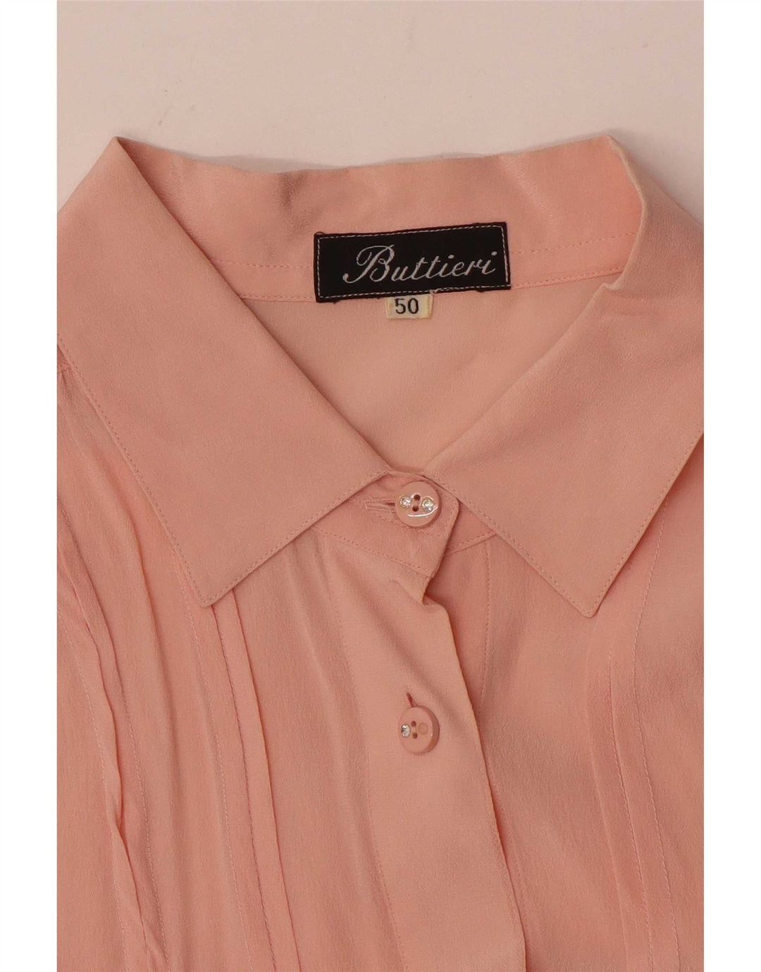 Camicetta Camicia Vintage da Donna IT 50 XL Rosa