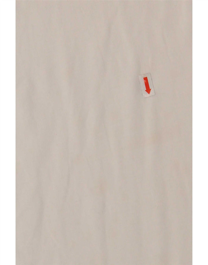 T-shirt grafica da uomo Diesel Top XL in cotone bianco