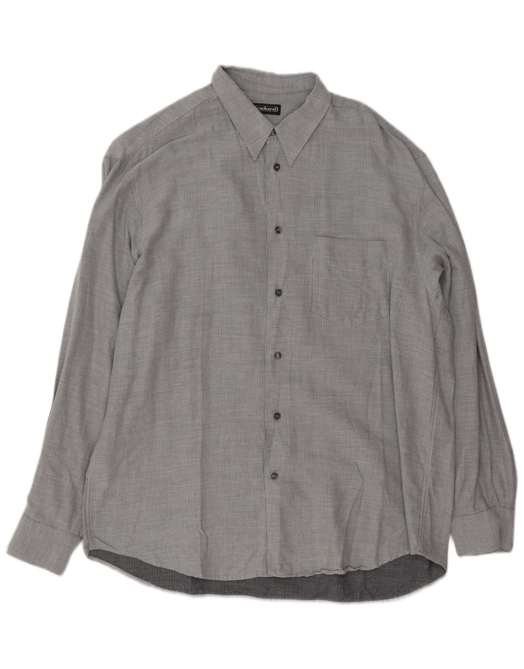Camicia da uomo Cacharel taglia 43 17 XL cotone grigio