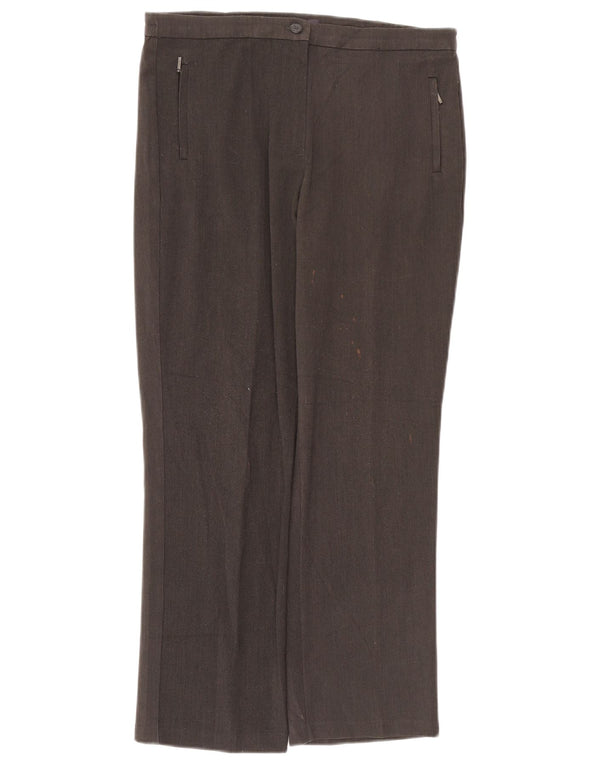 Pantaloni chino slim da donna Marks & Spencer UK 10 Small W32 L26 Grigio