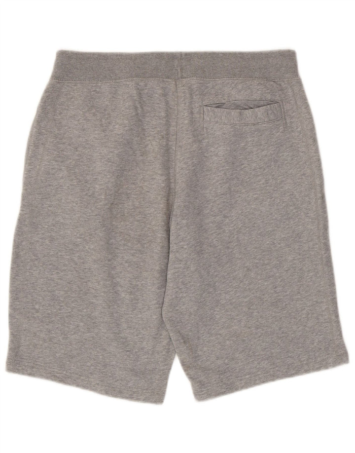 CONVERSE Pantaloncini sportivi da uomo in cotone screziato grigio medio