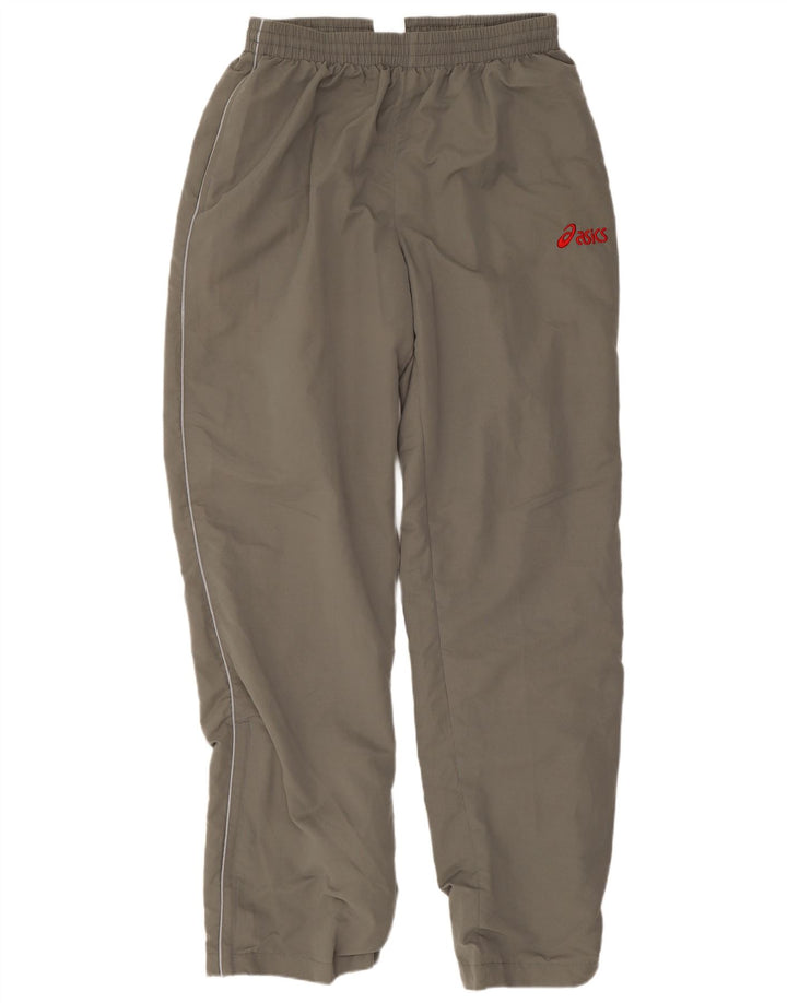 Pantaloni da tuta da uomo Asics grandi in poliestere kaki