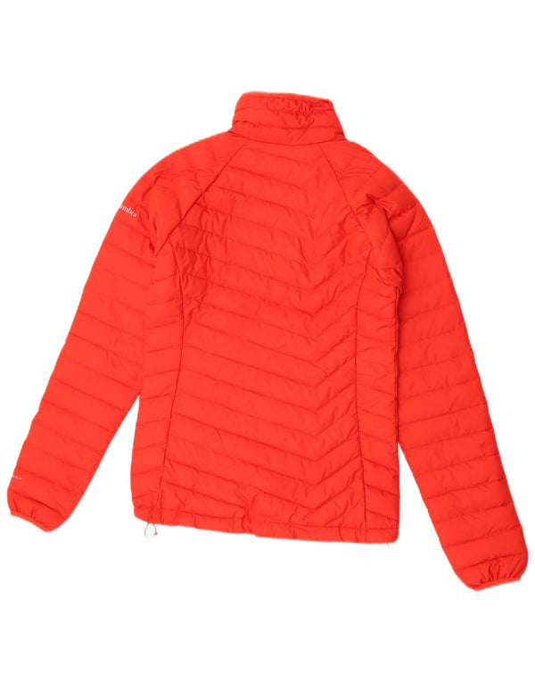 Giacca imbottita da donna Columbia UK 6 XS rossa poliestere