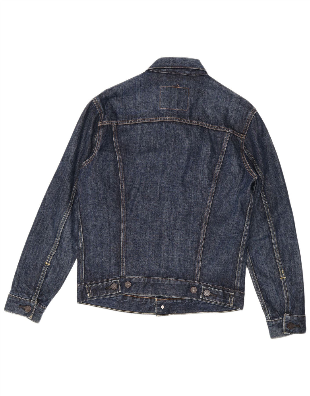 Giacca di jeans da uomo Levi's UK 36 piccola in cotone blu navy