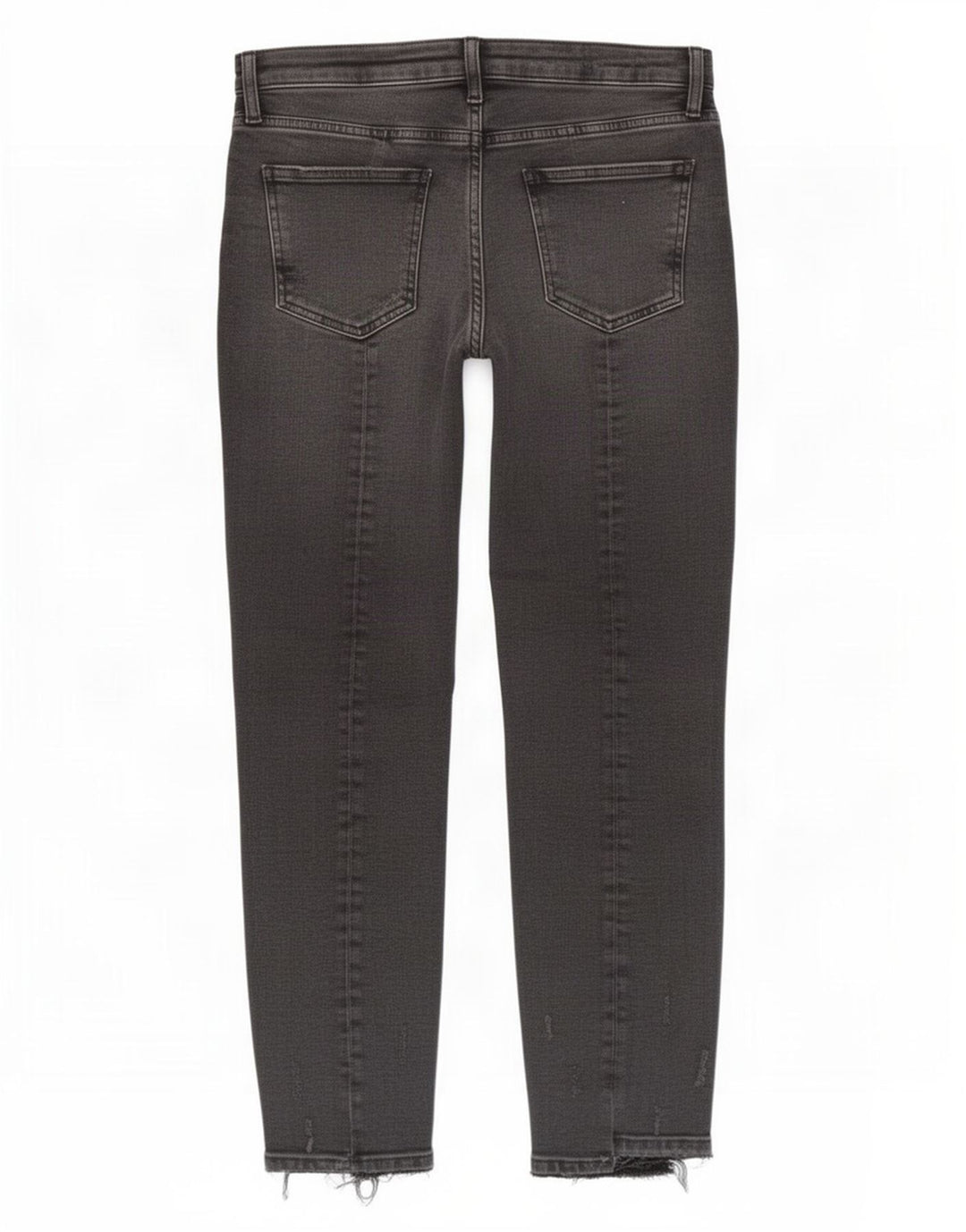 Jeans slim invecchiati Zara da donna EU 38 Small W28 L27 Grigio