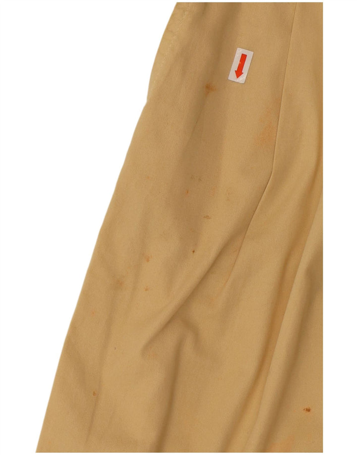 Bermuda da donna a vita alta Belfe IT 44 medio W28 cotone beige