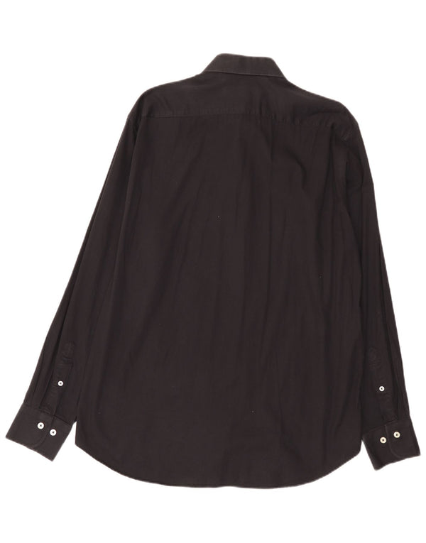 Camicia da uomo Ferre taglia 43 17 XL cotone nero