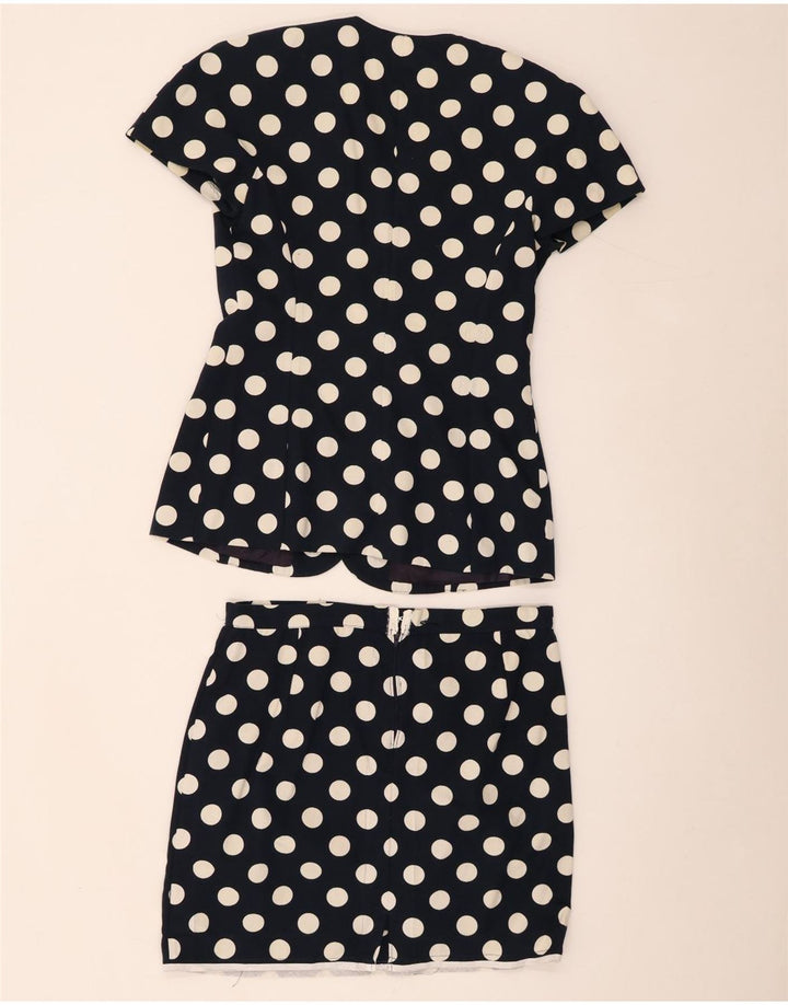 Luisa Spagnoli set gonna da donna in 2 pezzi a maniche corte IT 42 medio W32 Navy